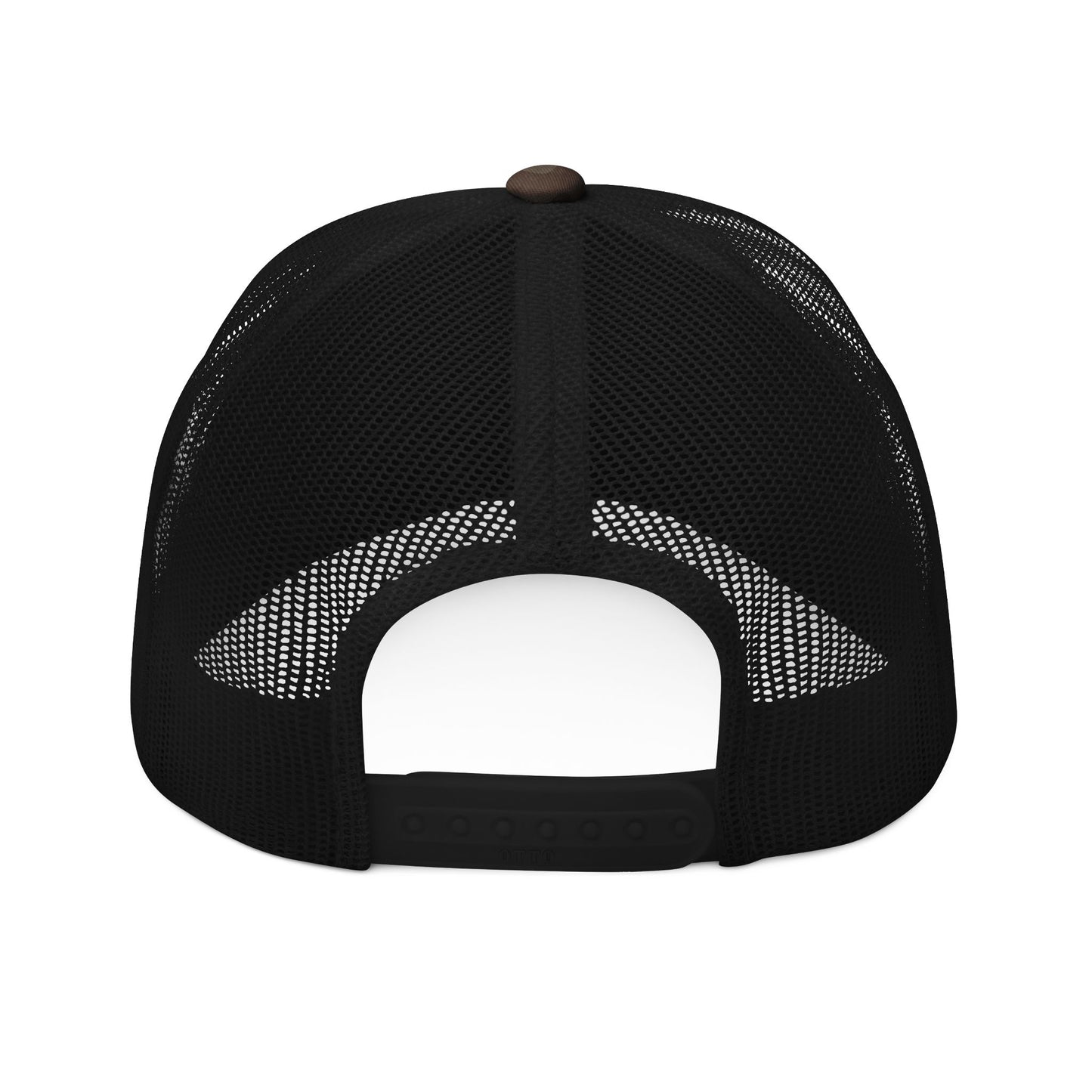 Camo Glitter Mom Trucker Hat — Embroidered "MOM" Glitter Patch