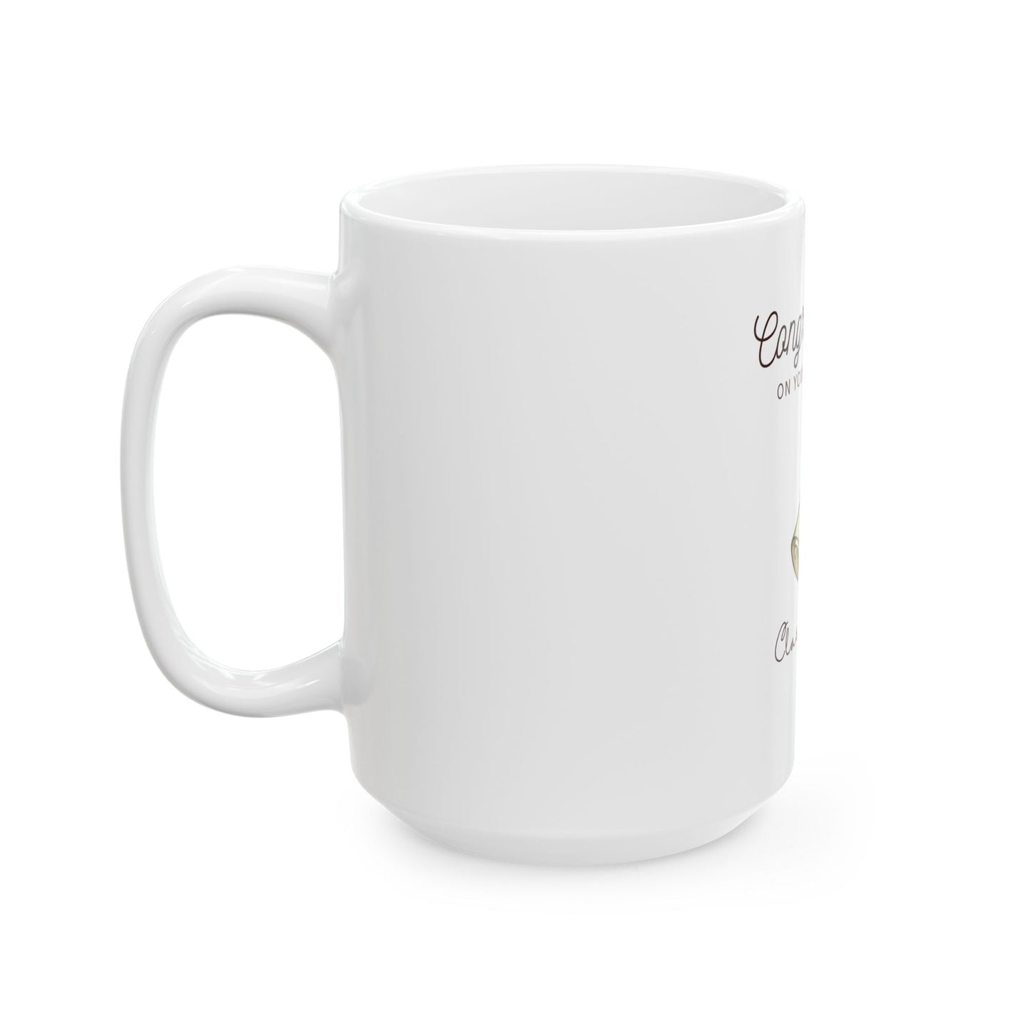 Graduation Mug - "Congratulations on Your Graduation" Class of 2026 Ceramic Coffee Mug