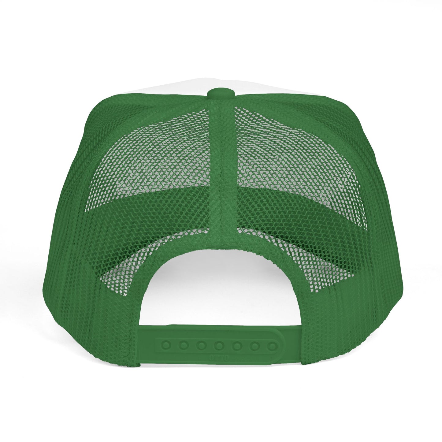 BRO Graffiti Trucker Cap — Neon Green Streetwear Mesh Hat