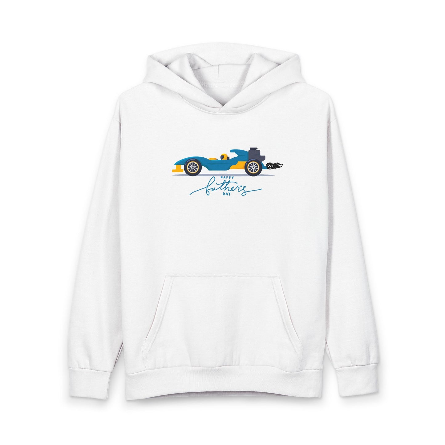 Racing Car Hoodie — Vintage Formula Racecar Pullover with Signature Graphic