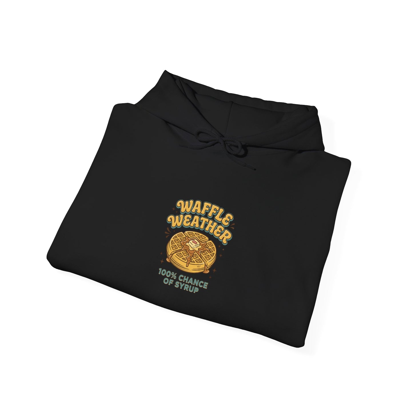 Waffle Breakfast Hoodie | Vintage Food Graphics, Retro Diner Style
