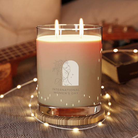 International Women’s Day Scented Candle — 11oz Glass Jar