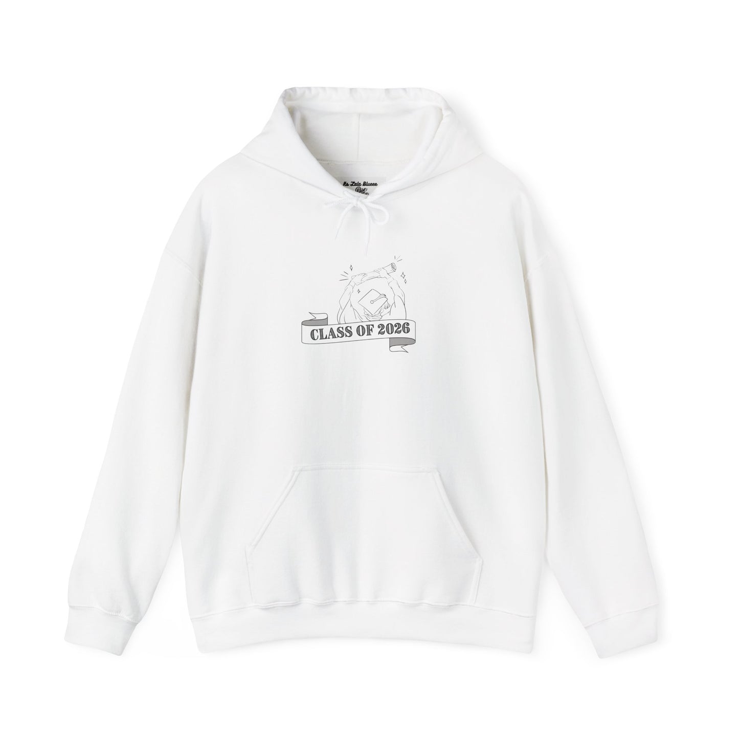 Class of 2026 Hoodie — Minimal Graduation Sweatshirt
