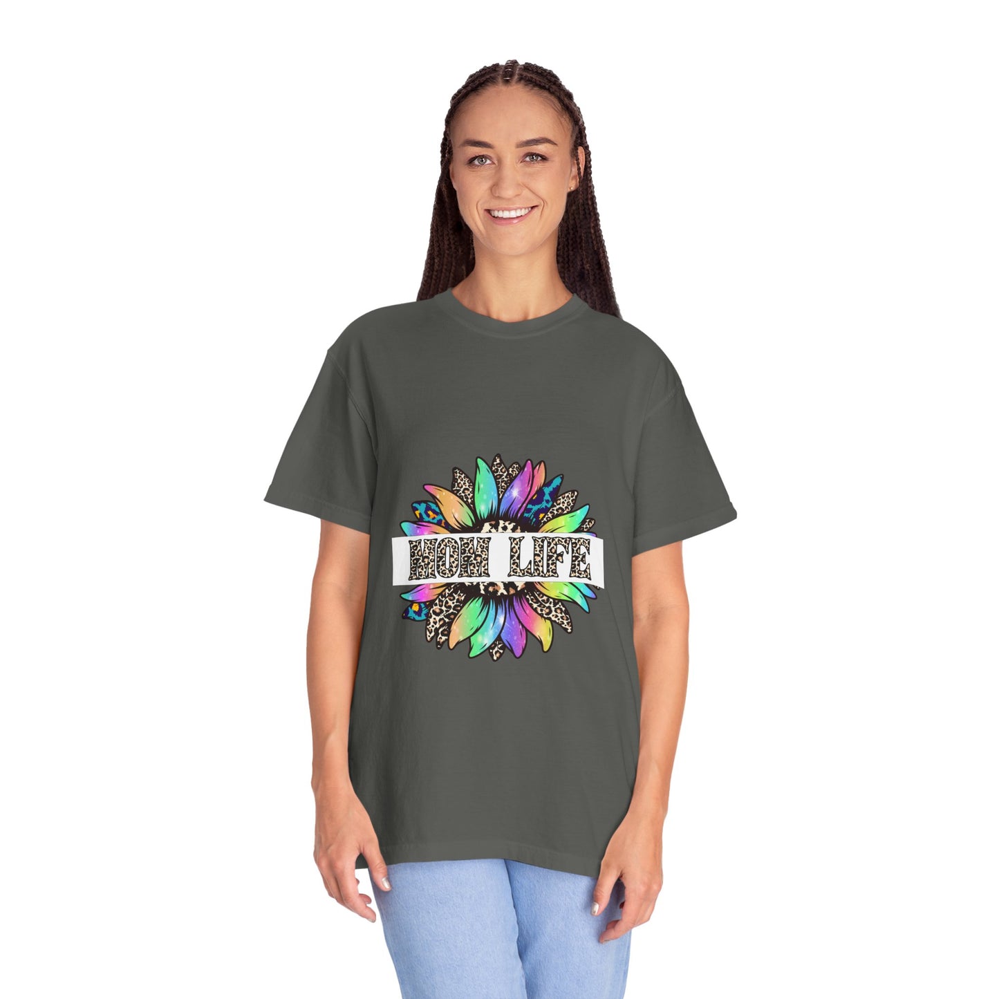 High Life Floral T-Shirt — Colorful Mandala Graphic Tee