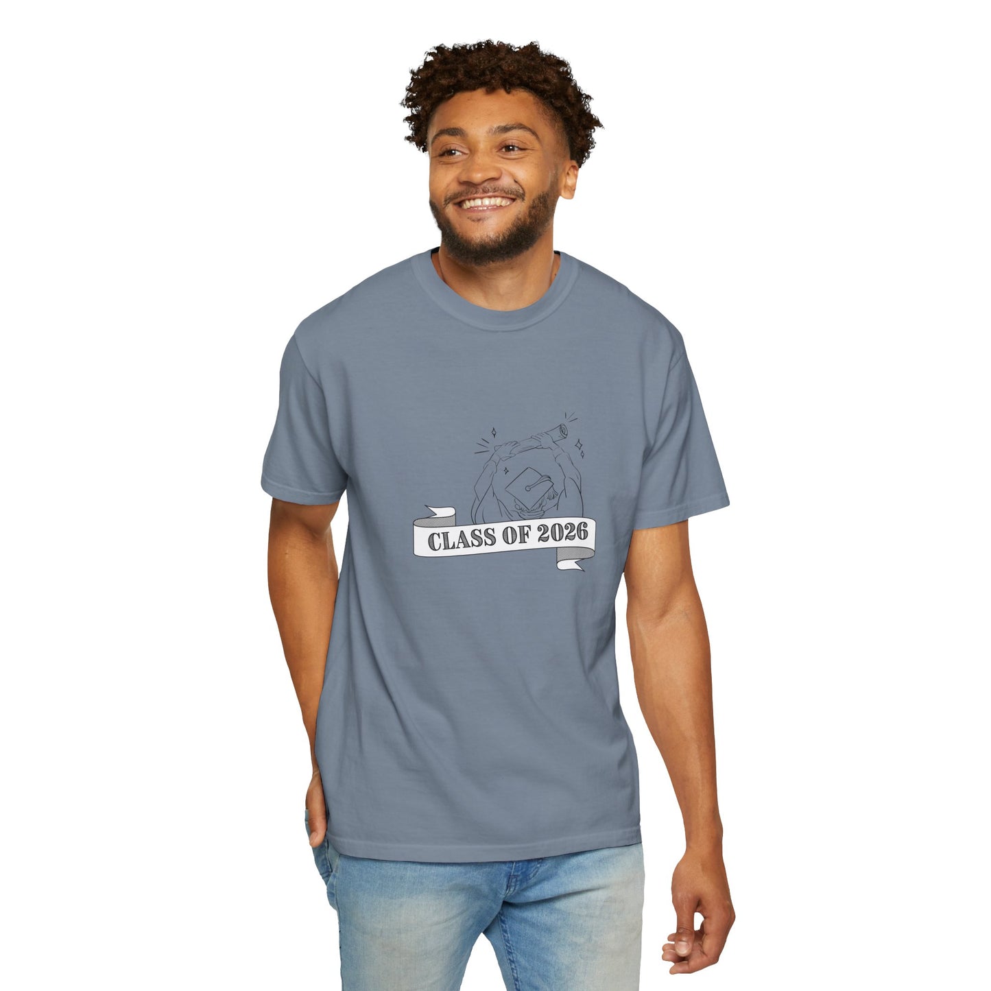 Class of 2026 Graduation T-Shirt — Cap & Banner Senior Tee