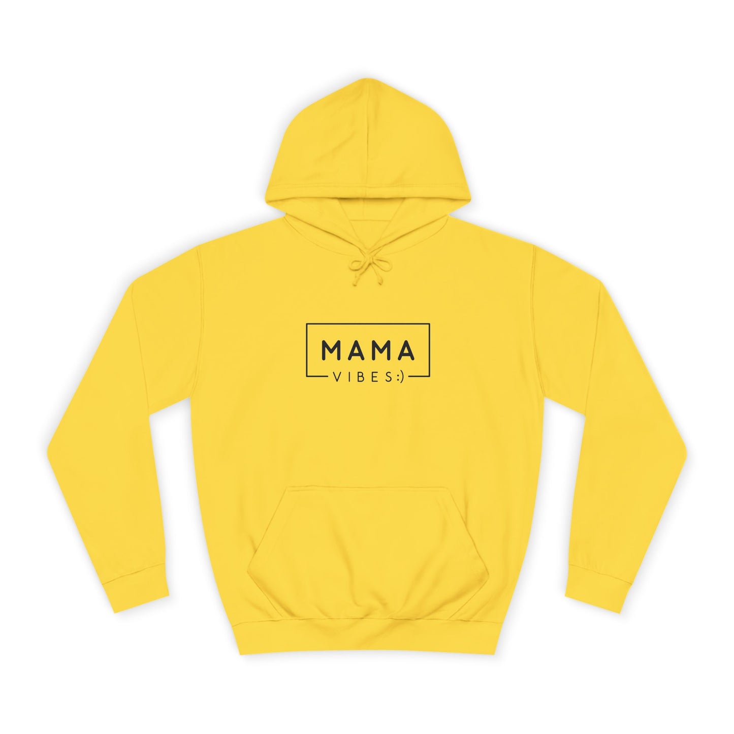 Mama Minimalist Hoodie — Simple 'MAMA' Script Pullover for New Moms & Mother's Day Gift