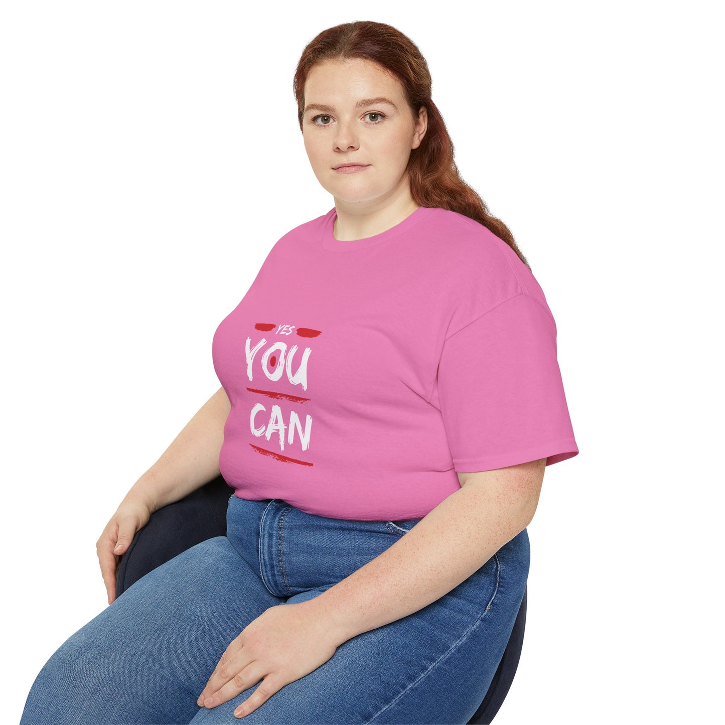 You Can Inspirational Tee — Motivational "Yes You Can" Graphic T-Shirt
