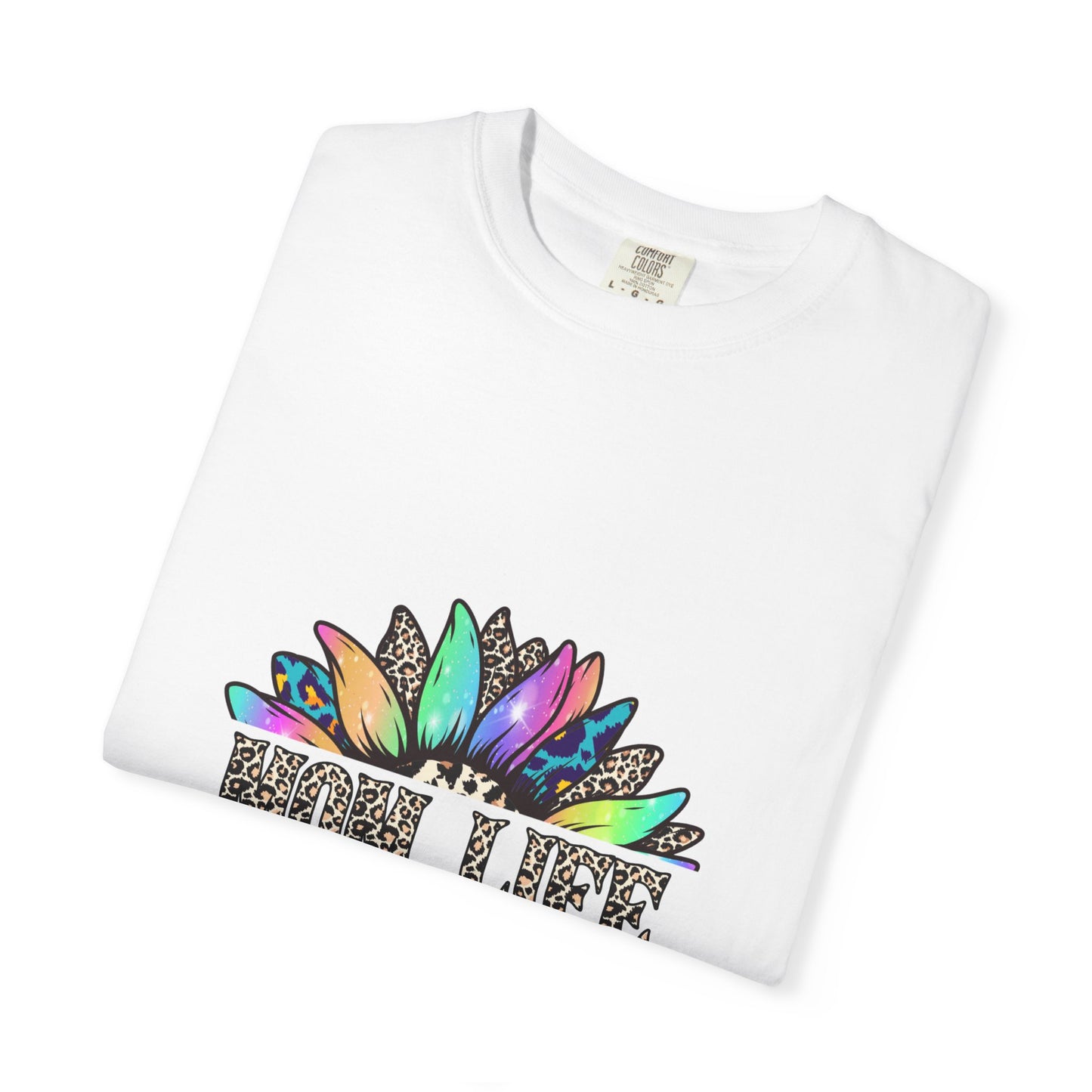 High Life Floral T-Shirt — Colorful Mandala Graphic Tee