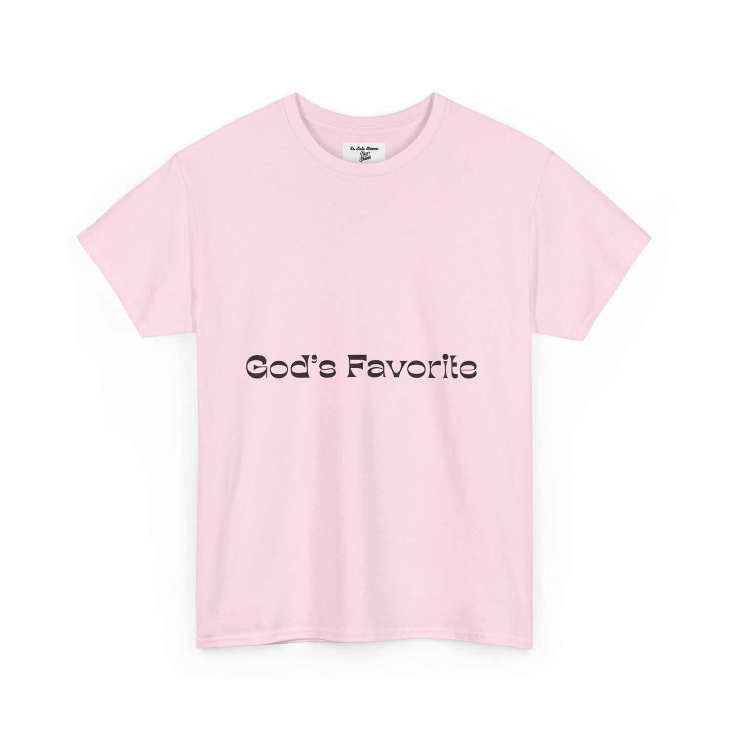 God’s Favorite T-Shirt — Minimal Faith Graphic Tee