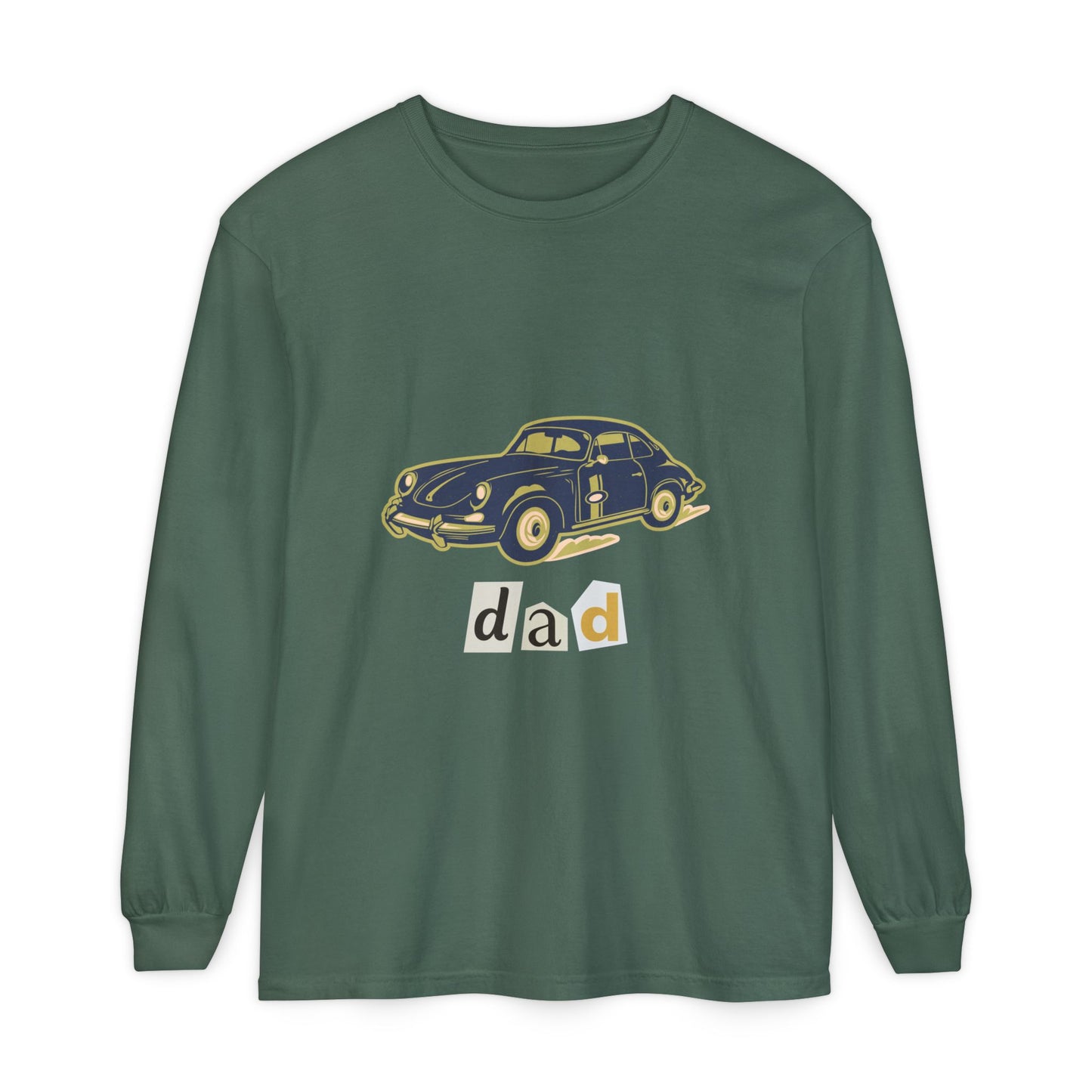 Vintage Car "dad" Long Sleeve T-Shirt