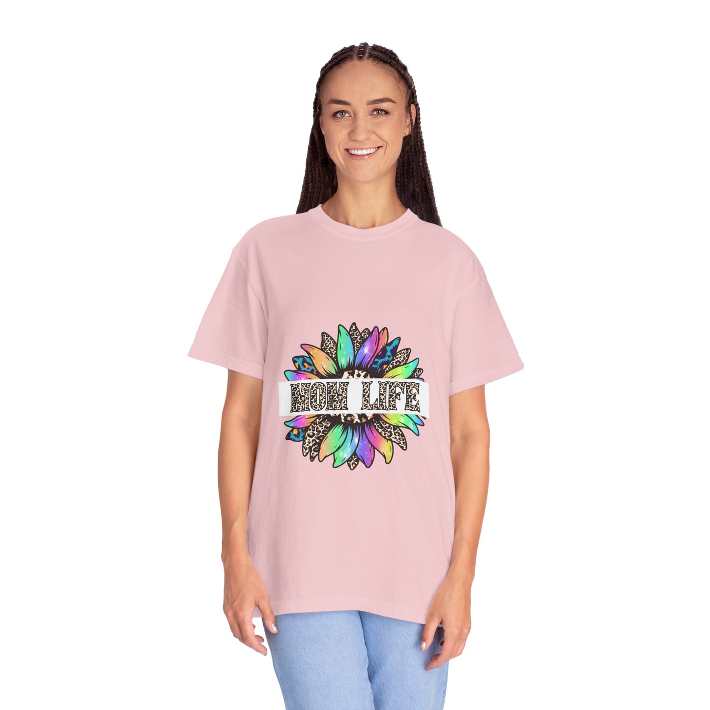 High Life Floral T-Shirt — Colorful Mandala Graphic Tee