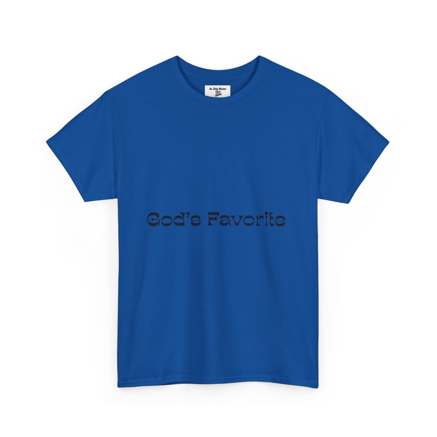 God’s Favorite T-Shirt — Minimal Faith Graphic Tee