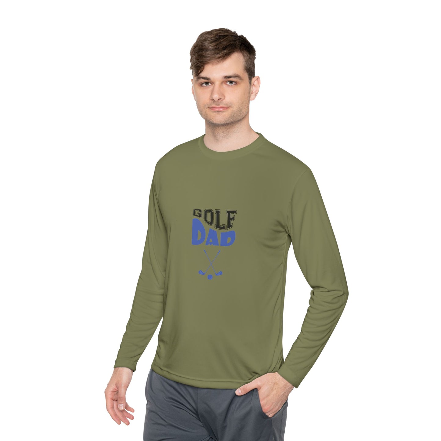 Golf Dad Long Sleeve Tee — Father’s Day Golf Shirt
