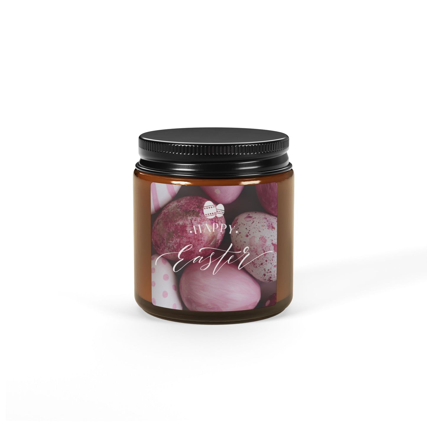 Easter Scented Soy Candle - Amber Jar