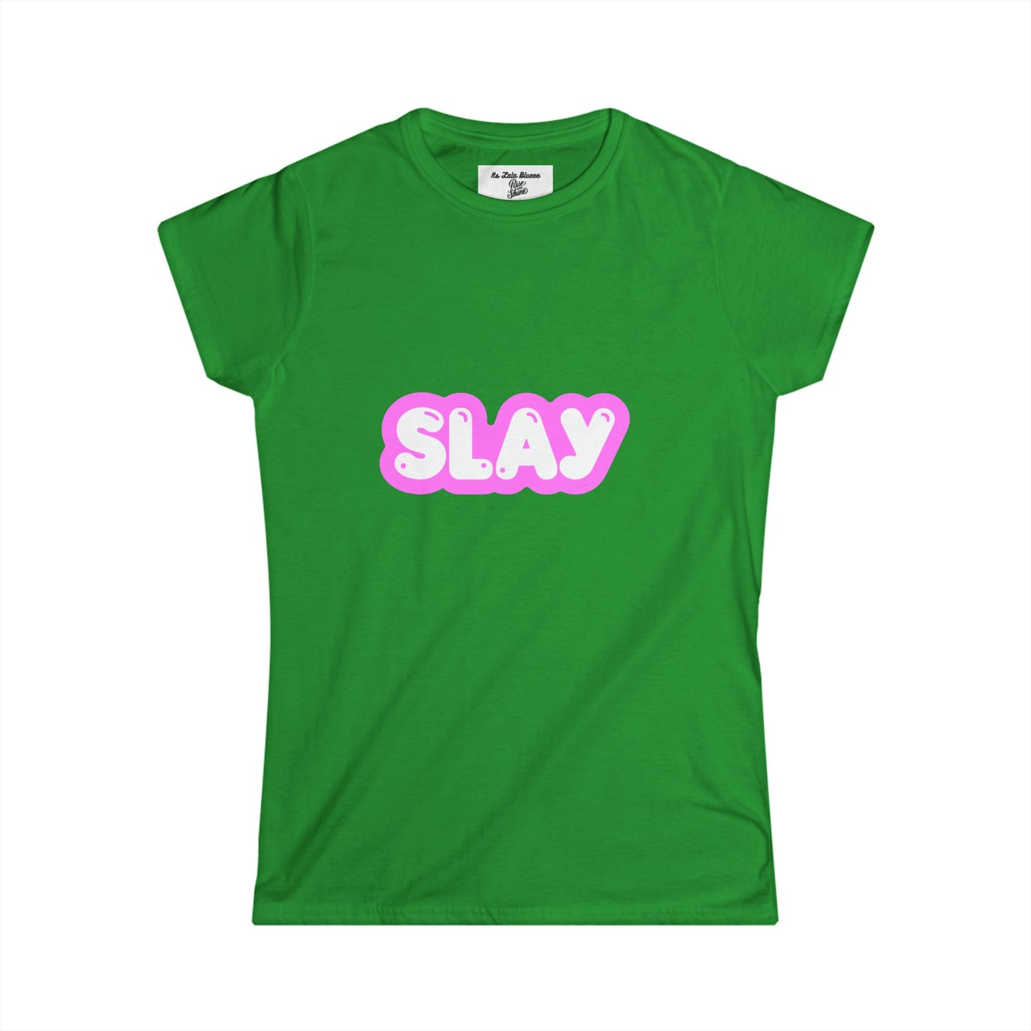 Slay Pink Bubble Graphic Tee