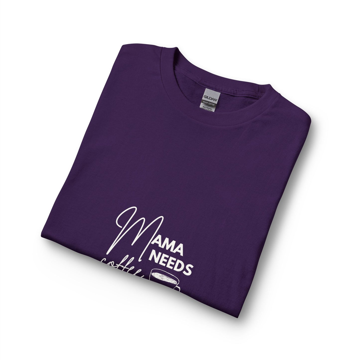 Mama Needs Coffee Long Sleeve Tee — Mom Coffee Shirt