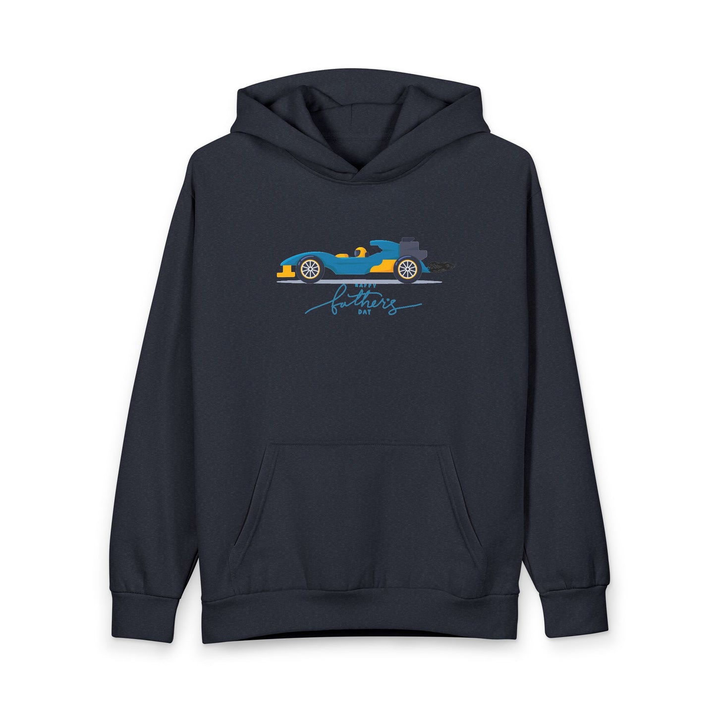 Racing Car Hoodie — Vintage Formula Racecar Pullover with Signature Graphic