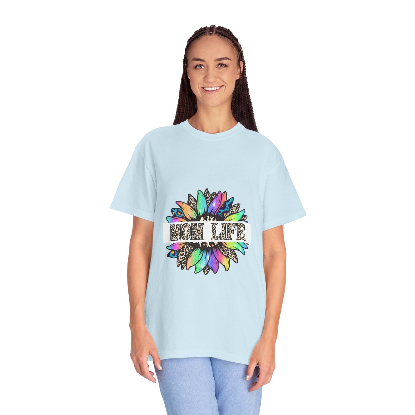 High Life Floral T-Shirt — Colorful Mandala Graphic Tee