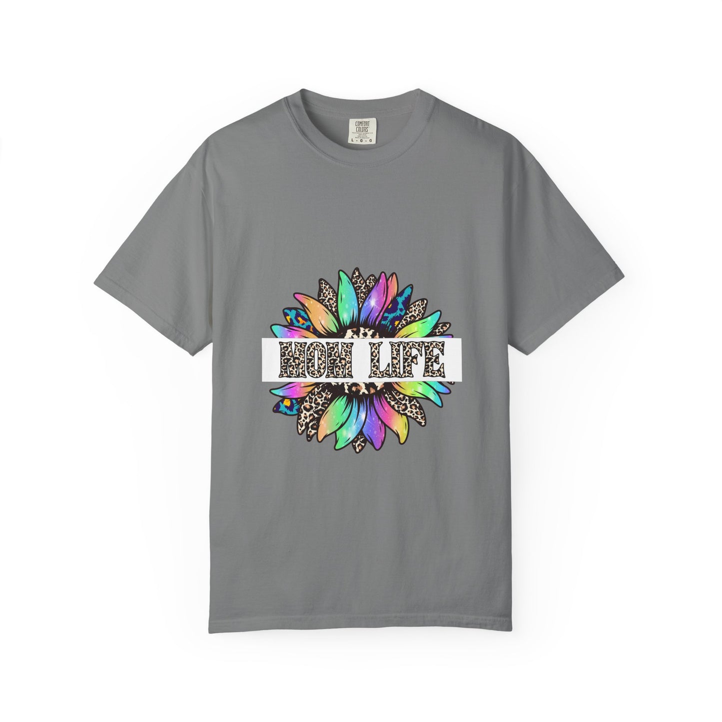 High Life Floral T-Shirt — Colorful Mandala Graphic Tee