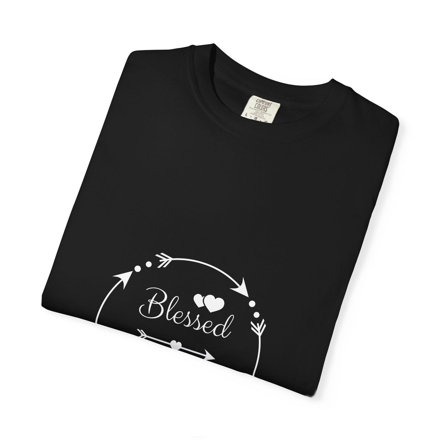 Blessed Mama T-Shirt – Floral Wreath Mother's Day Gift