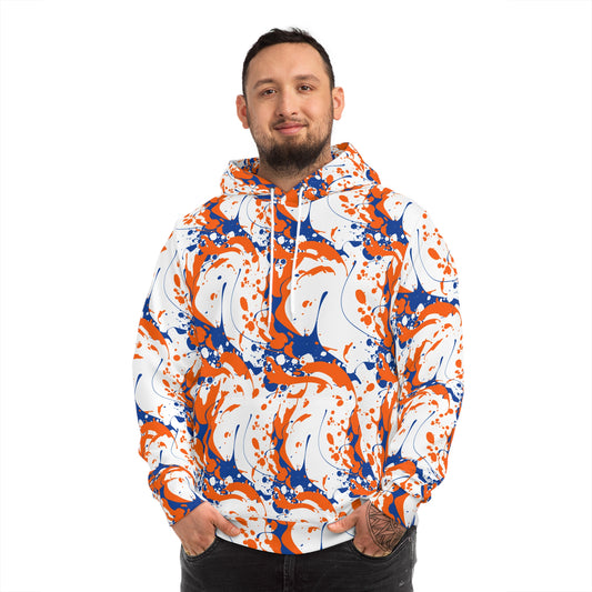 Paint Splash Hoodie — Bold Abstract Art Pullover