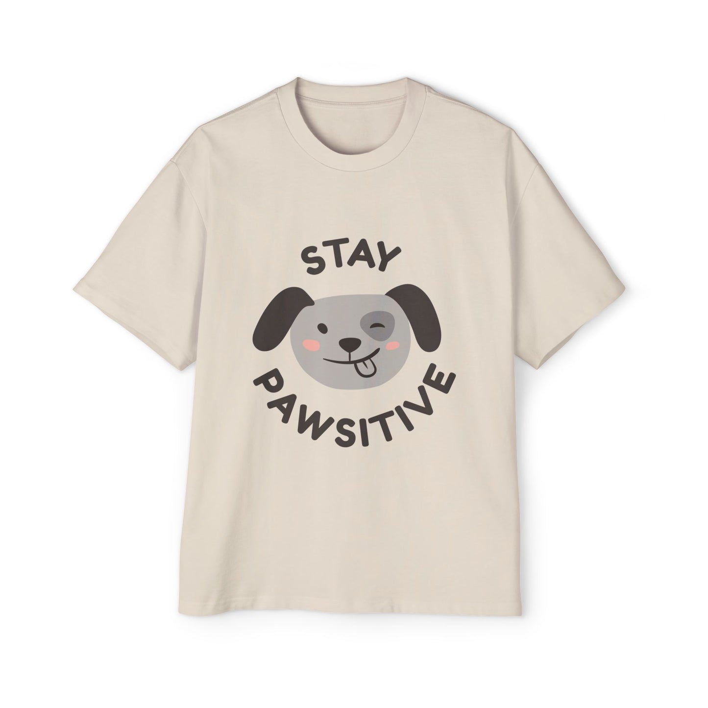 Stay Pawsitive Dog T-Shirt