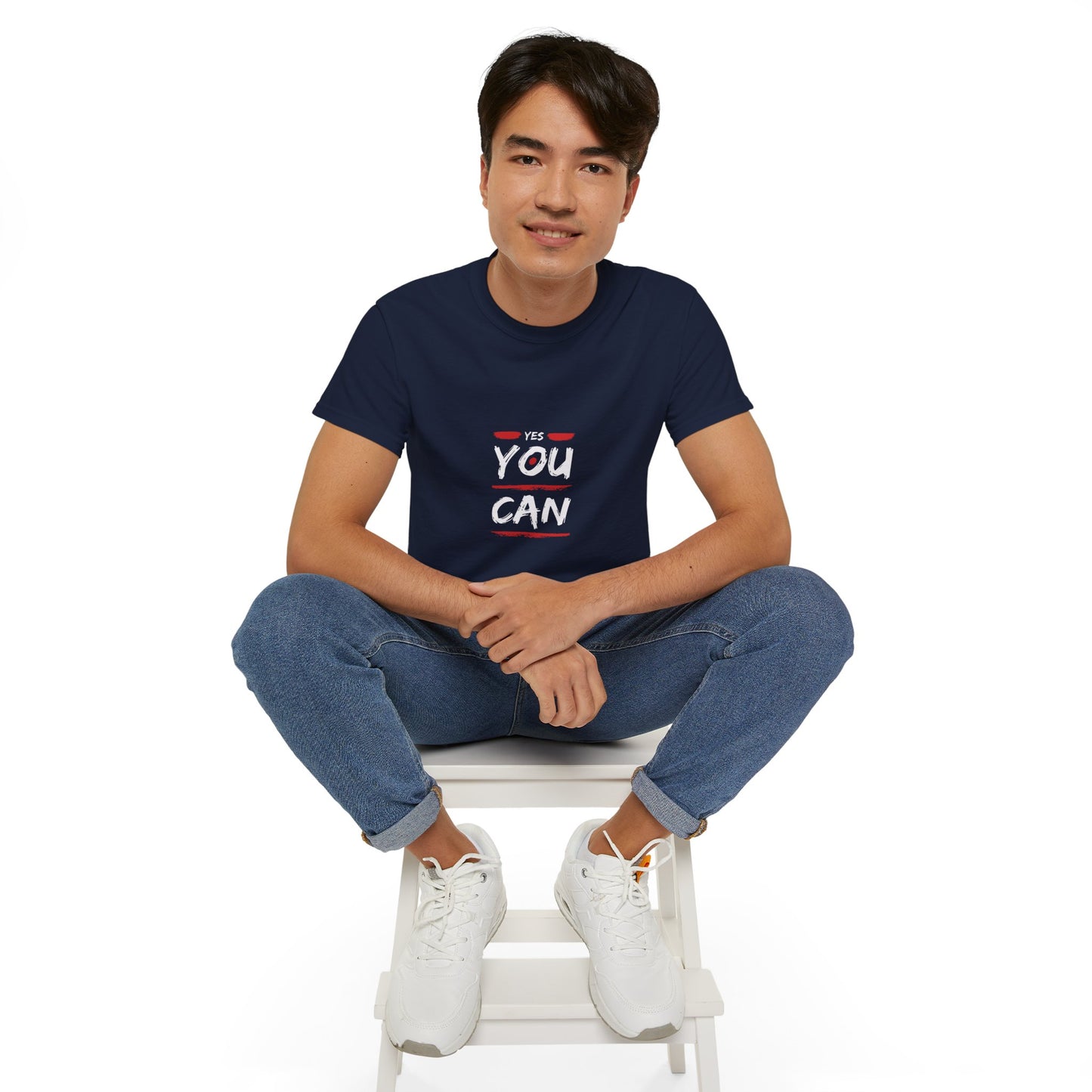 You Can Inspirational Tee — Motivational "Yes You Can" Graphic T-Shirt