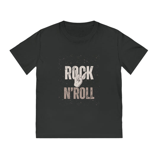 Rock 'N' Roll Hand Sign T-Shirt — Vintage Rocker Graphic Tee