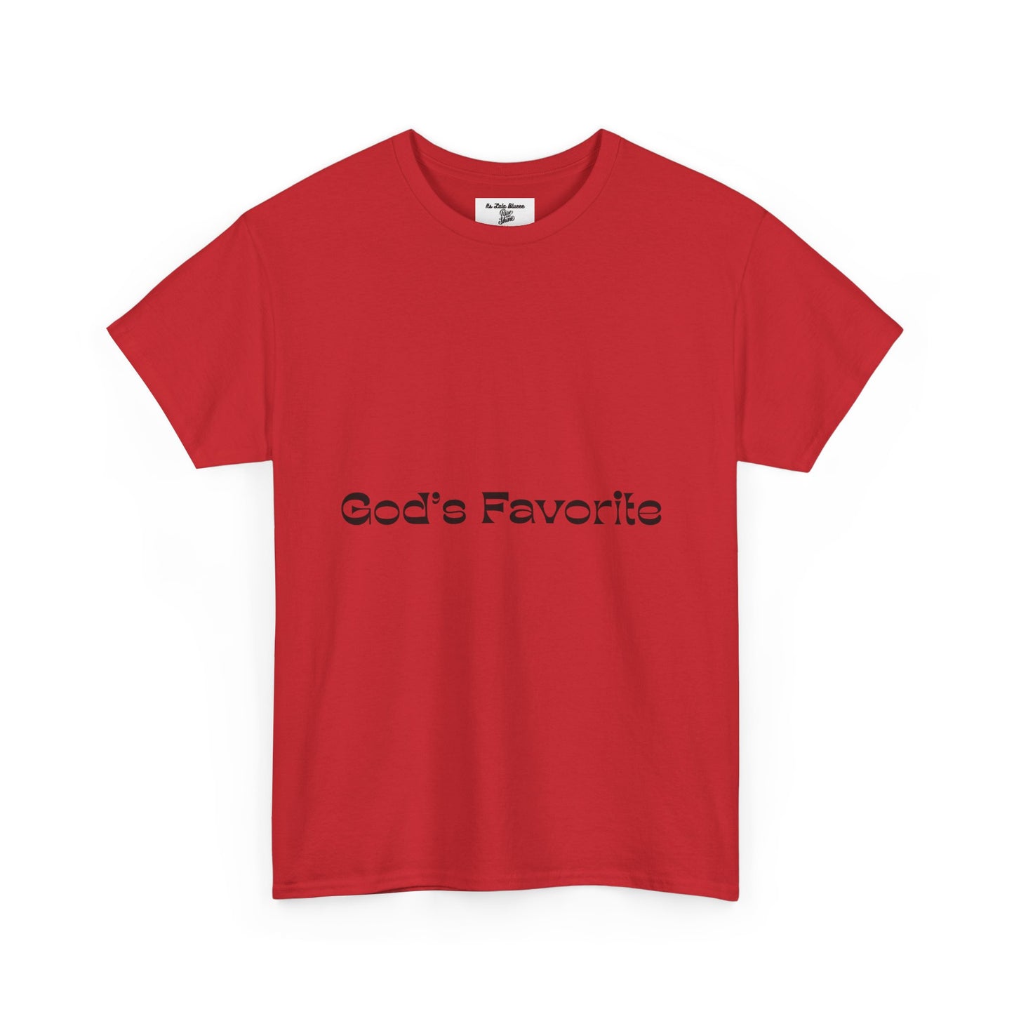 God’s Favorite T-Shirt — Minimal Faith Graphic Tee