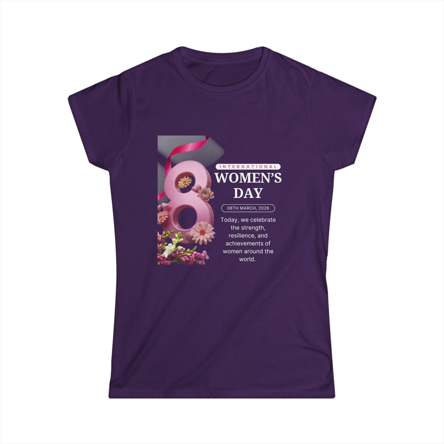 International 8 Floral Women's Tee