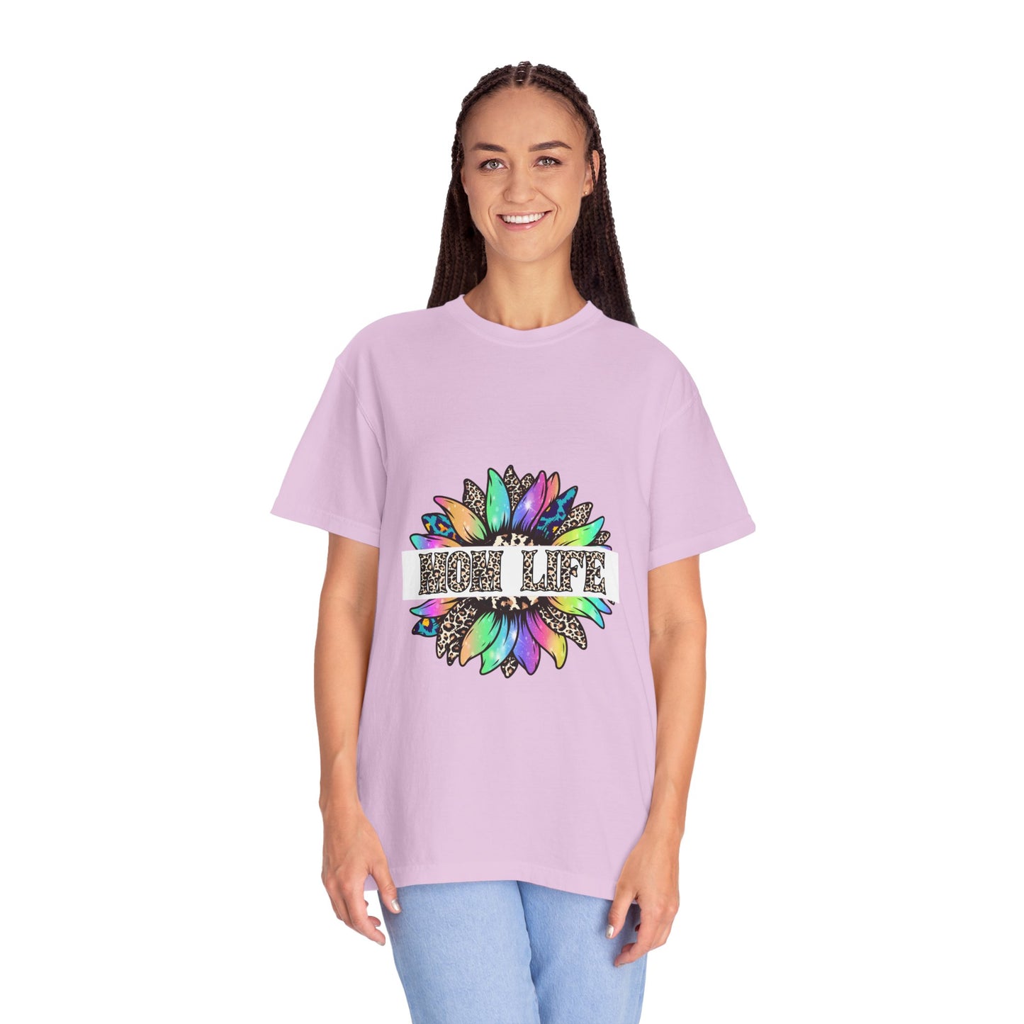 High Life Floral T-Shirt — Colorful Mandala Graphic Tee