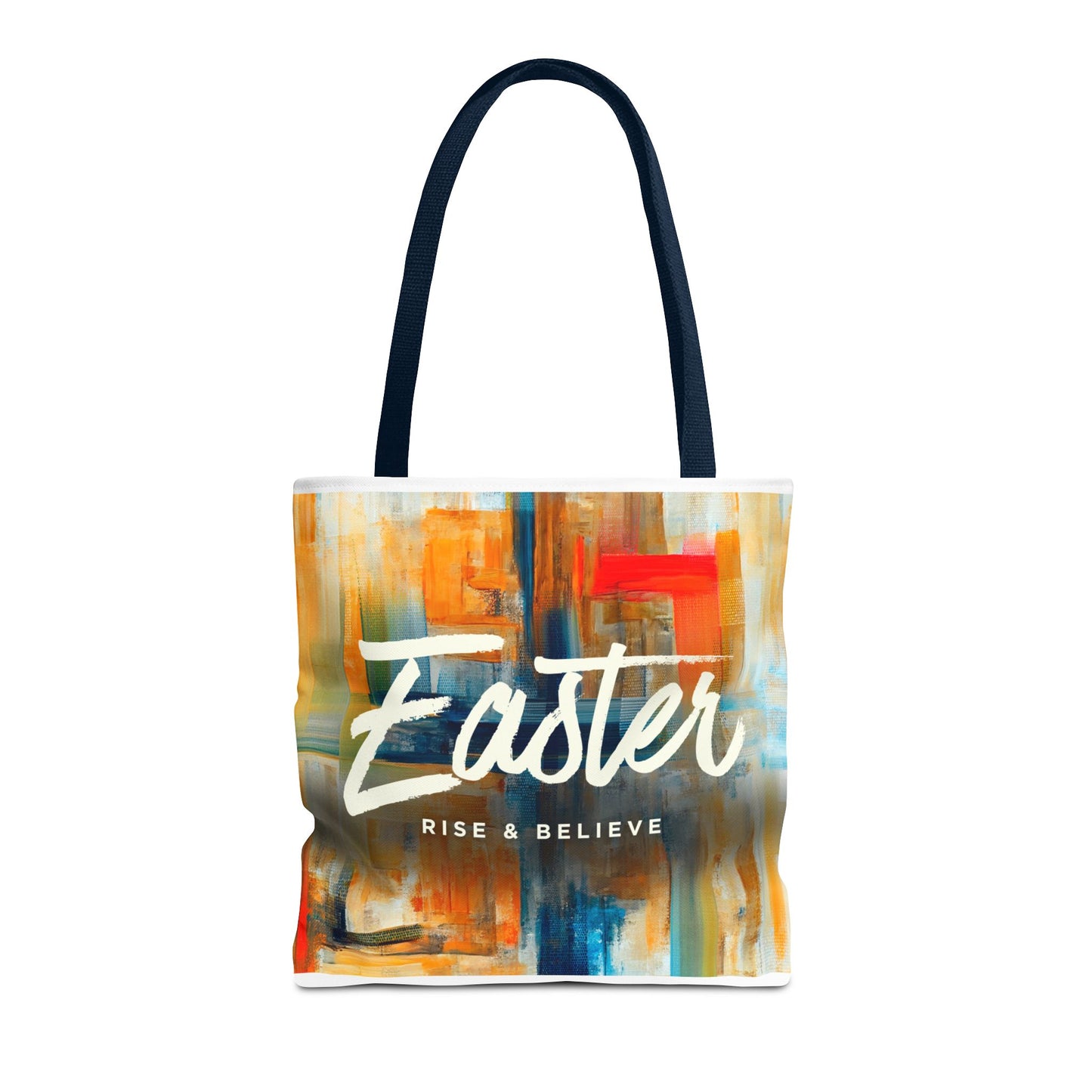 Easter Abstract Art Tote