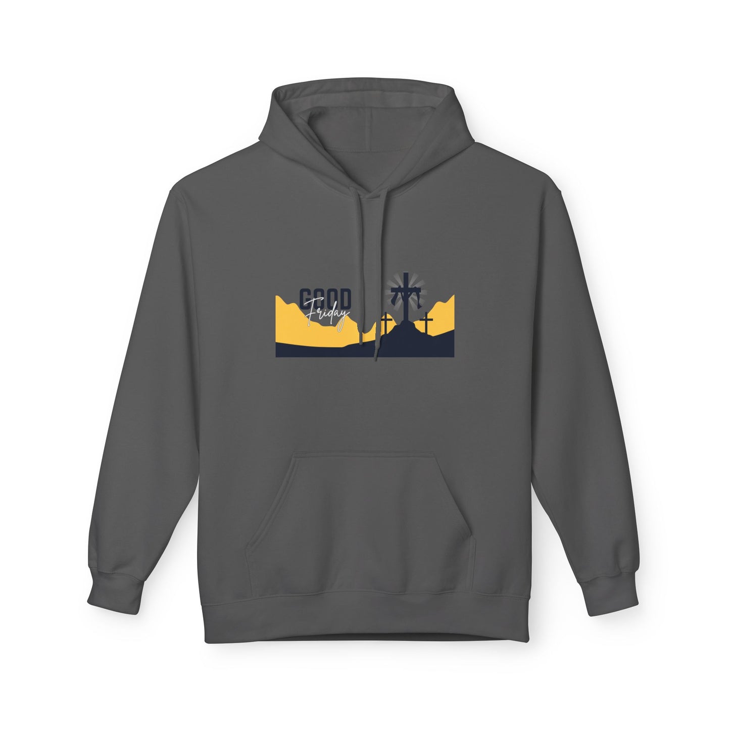 Good Friday Cross Hoodie — Christian Easter Religious Pullover
