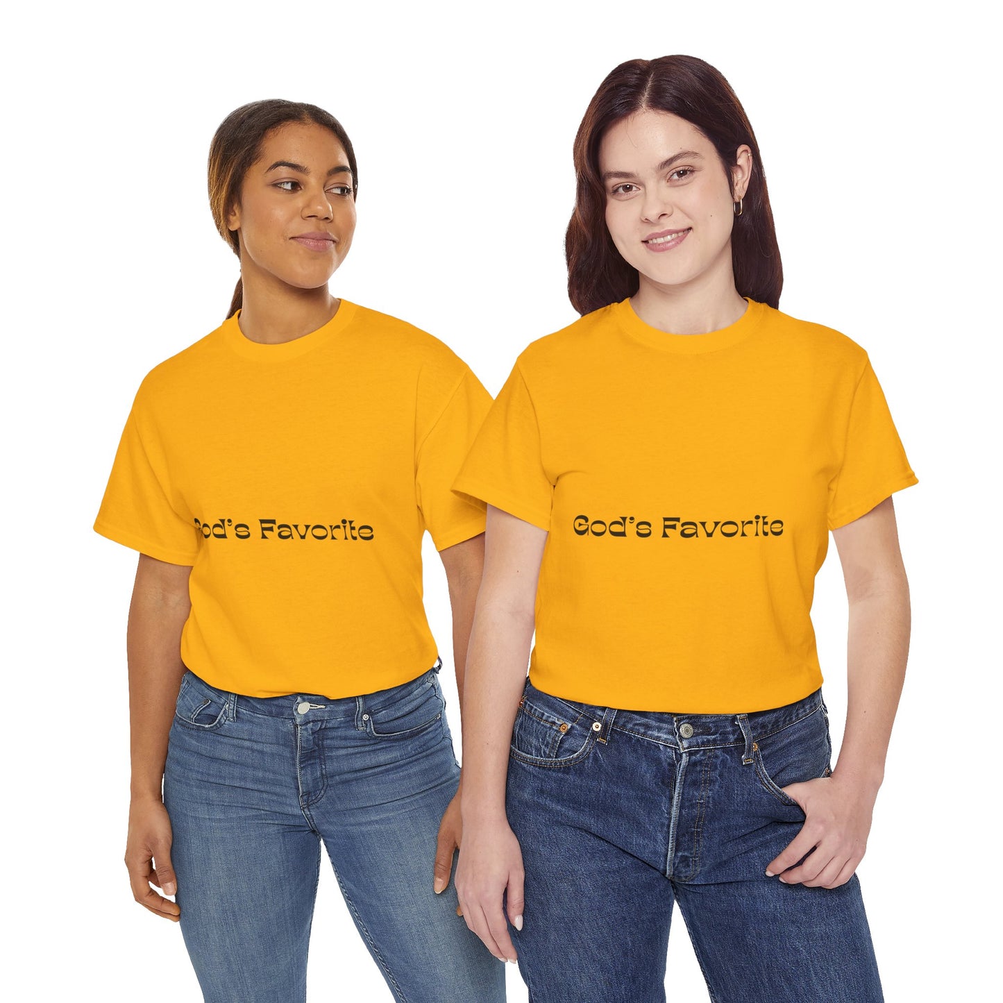 God’s Favorite T-Shirt — Minimal Faith Graphic Tee