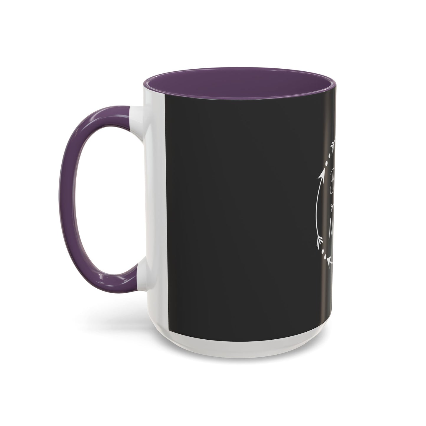 Blessed Mama Accent Coffee Mug – Black 11/15oz Gift for Moms