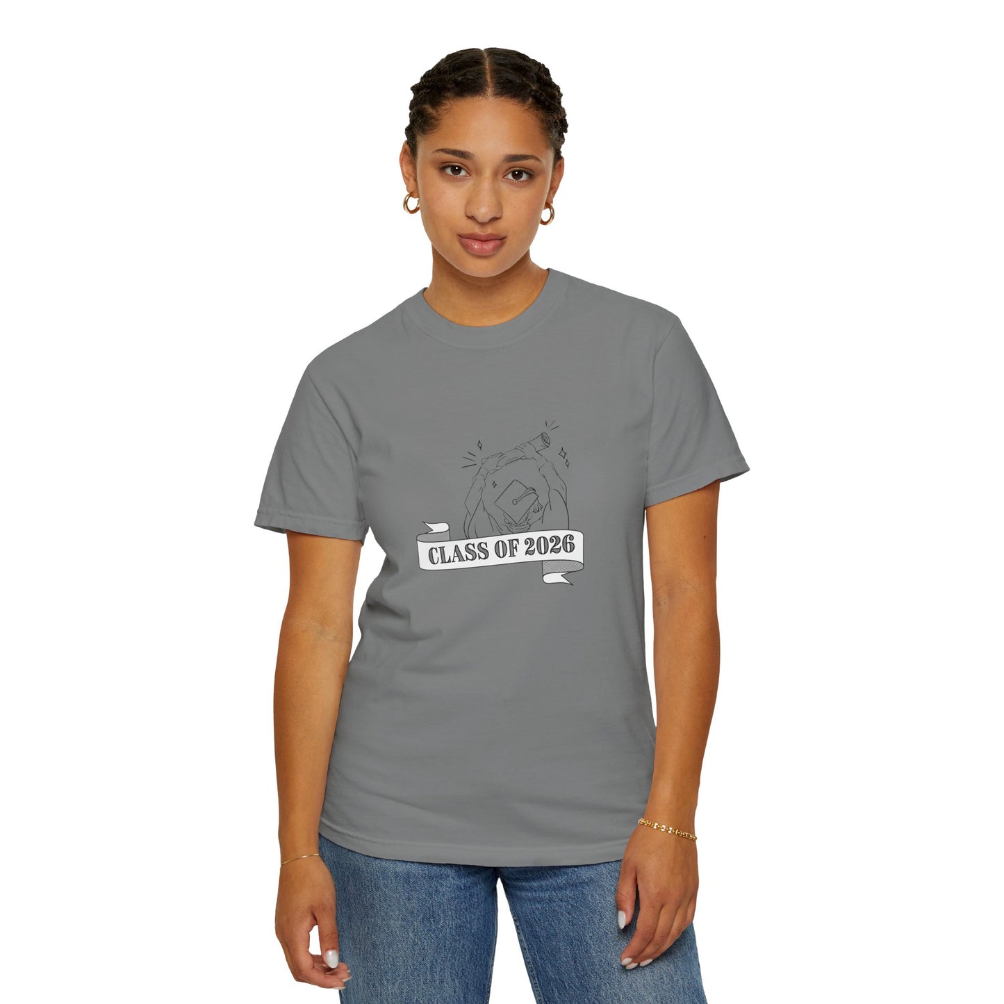 Class of 2026 Graduation T-Shirt — Cap & Banner Senior Tee