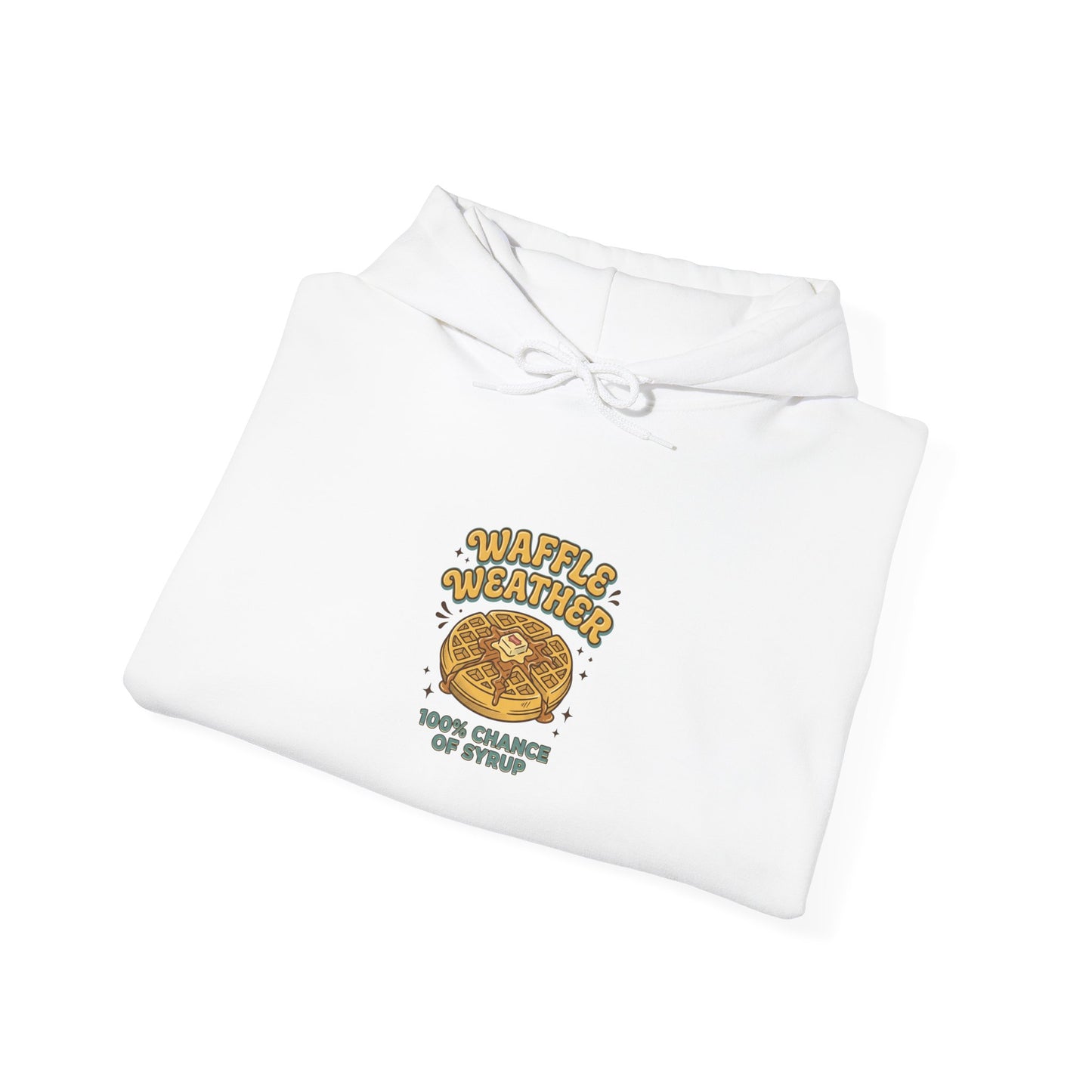Waffle Breakfast Hoodie | Vintage Food Graphics, Retro Diner Style