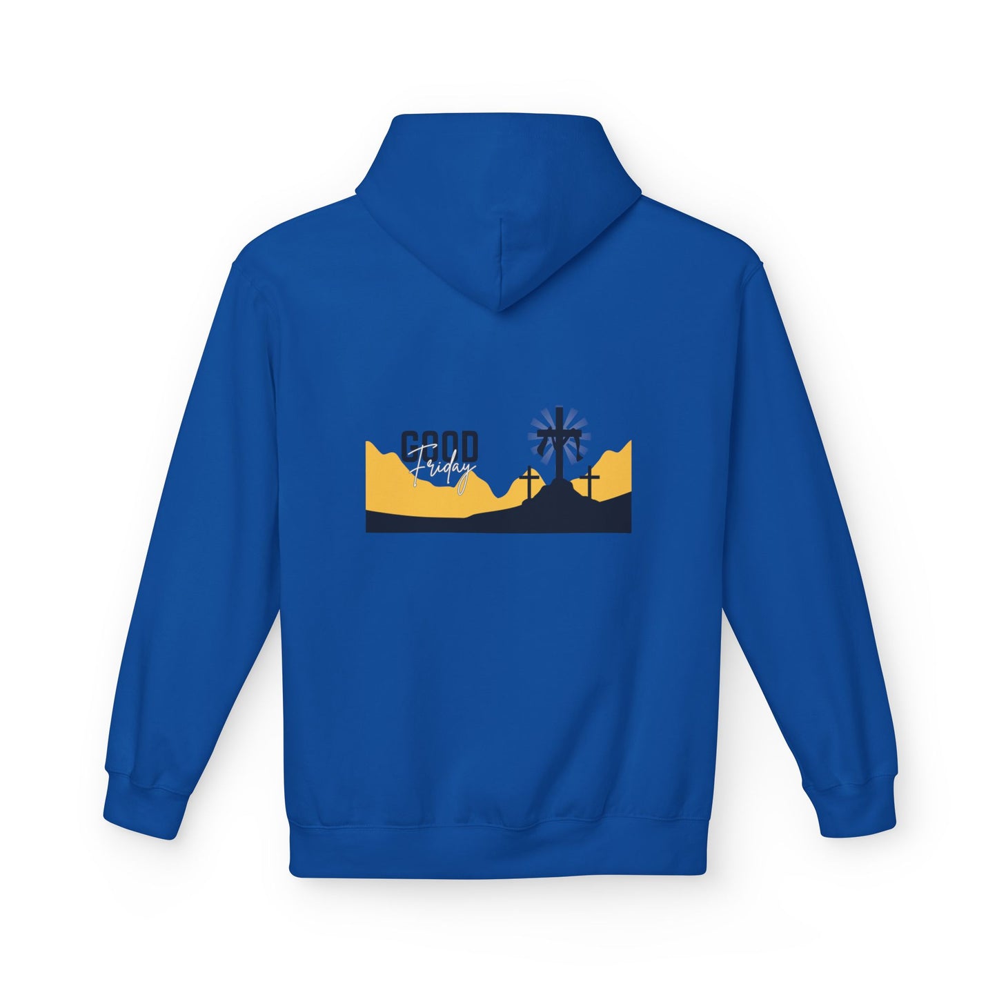 Good Friday Cross Hoodie — Christian Easter Religious Pullover