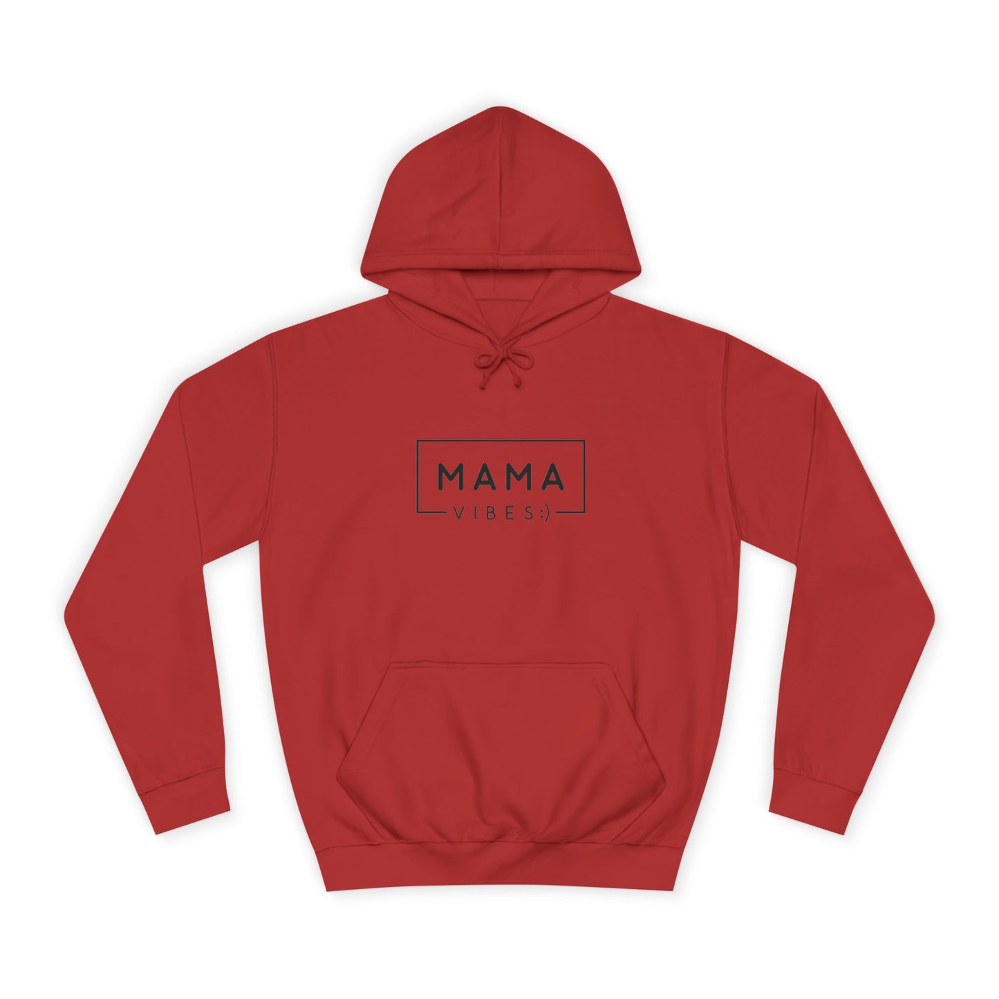 Mama Minimalist Hoodie — Simple 'MAMA' Script Pullover for New Moms & Mother's Day Gift