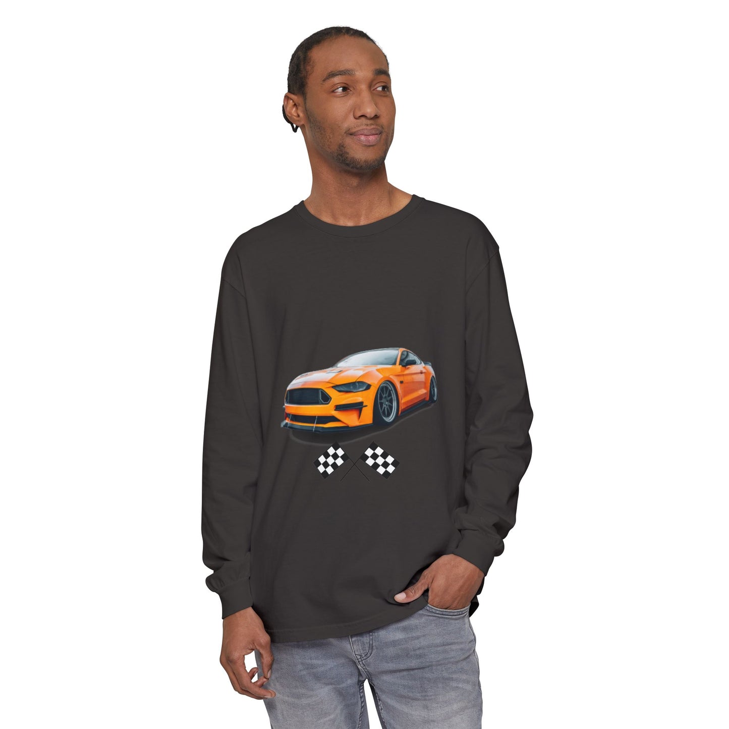 Muscle Car Racing Long Sleeve Tee