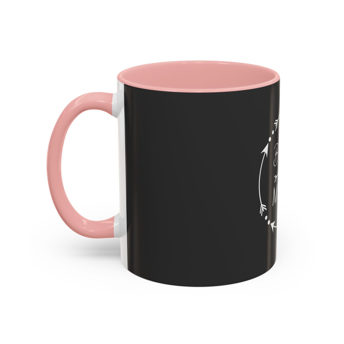 Blessed Mama Accent Coffee Mug – Black 11/15oz Gift for Moms
