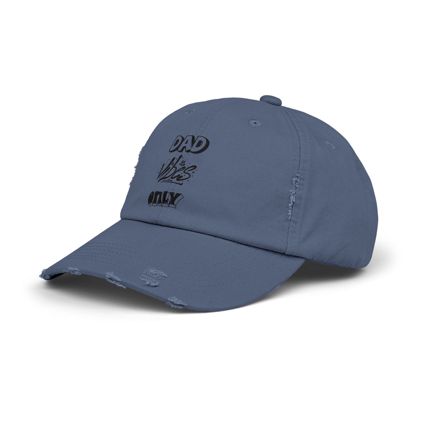 Dad Vibes Only Distressed Cap