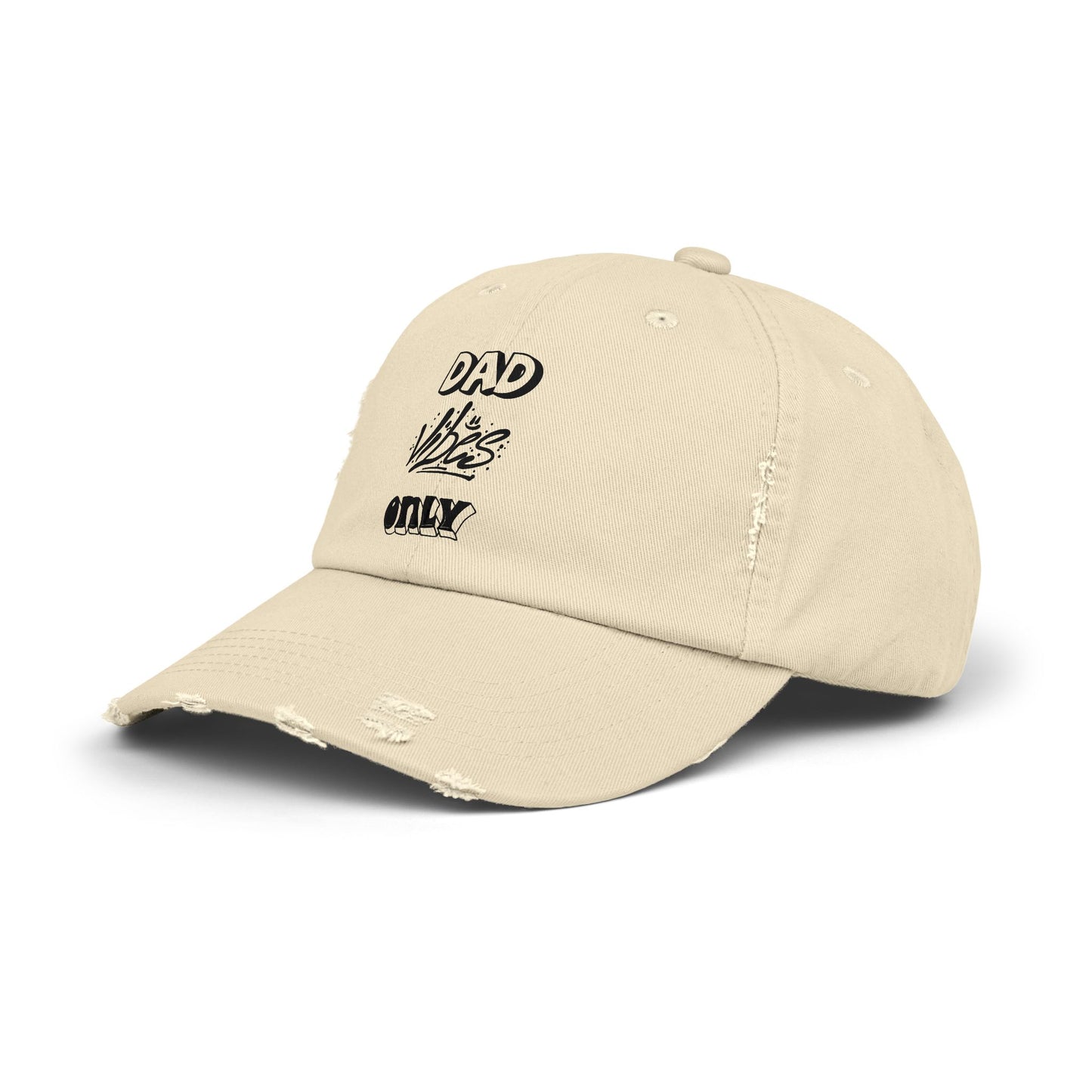 Dad Vibes Only Distressed Cap