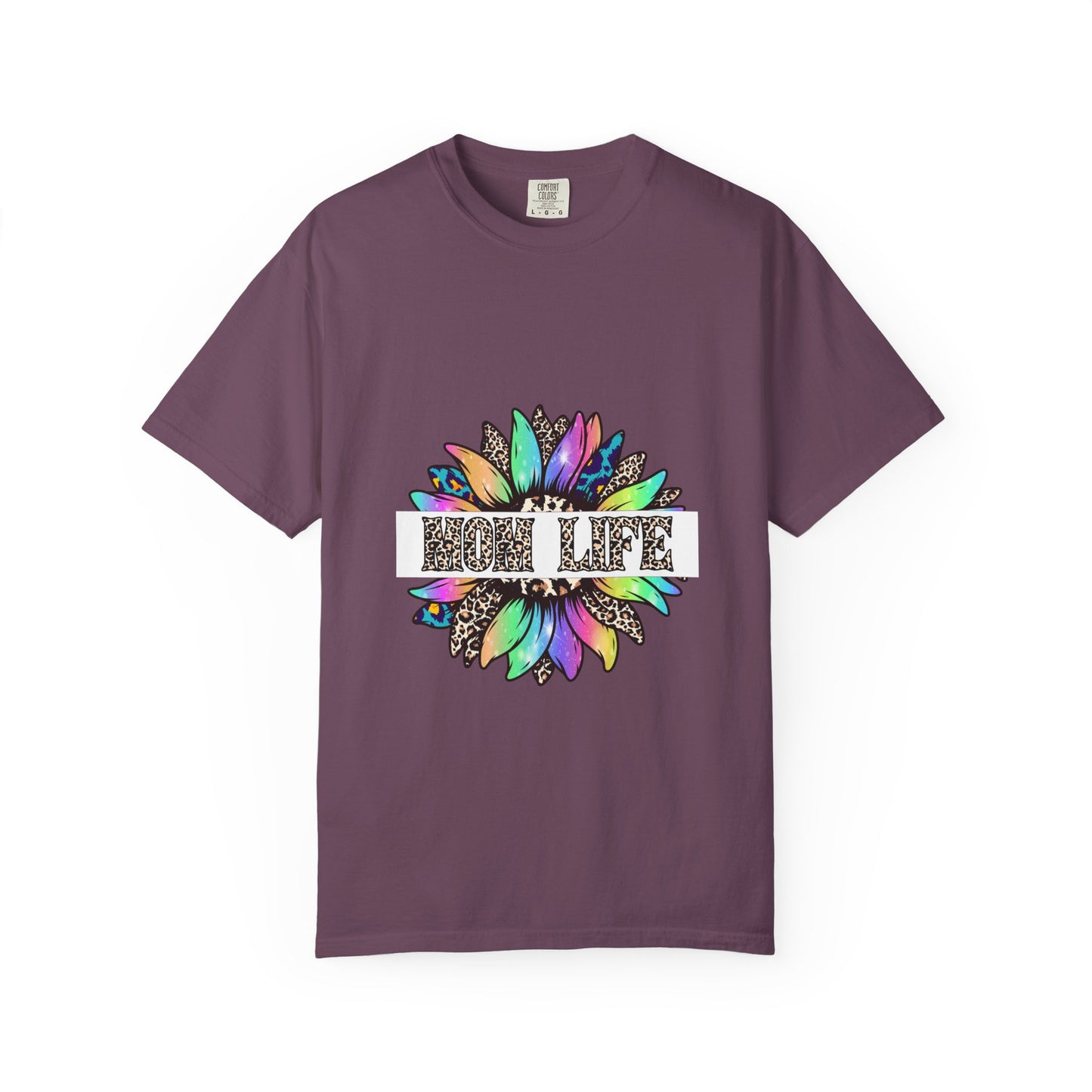High Life Floral T-Shirt — Colorful Mandala Graphic Tee