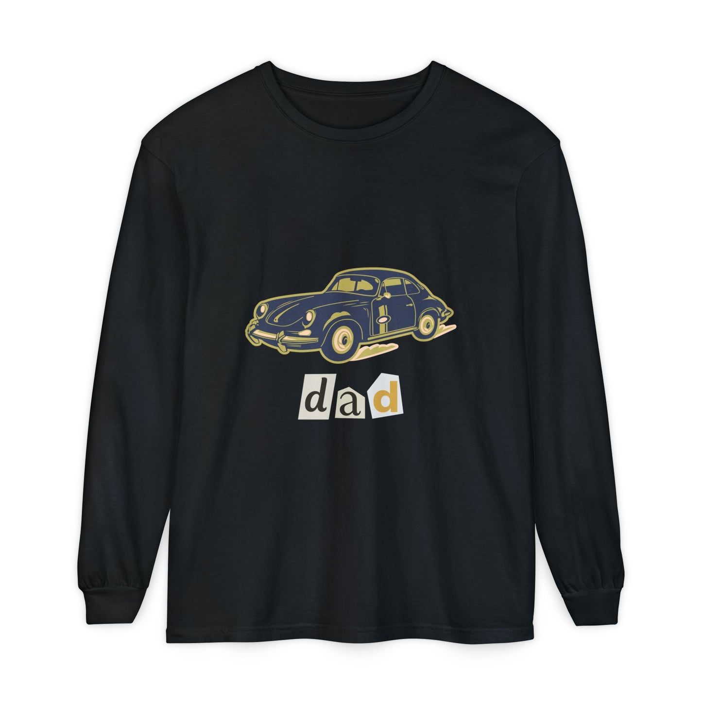 Vintage Car "dad" Long Sleeve T-Shirt