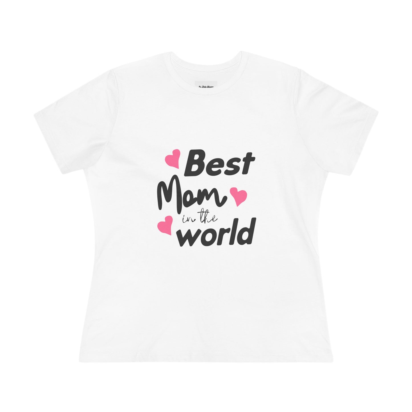 Best Mom in the World Women's Cotton Tee - Perfect Gift for Mother's Day