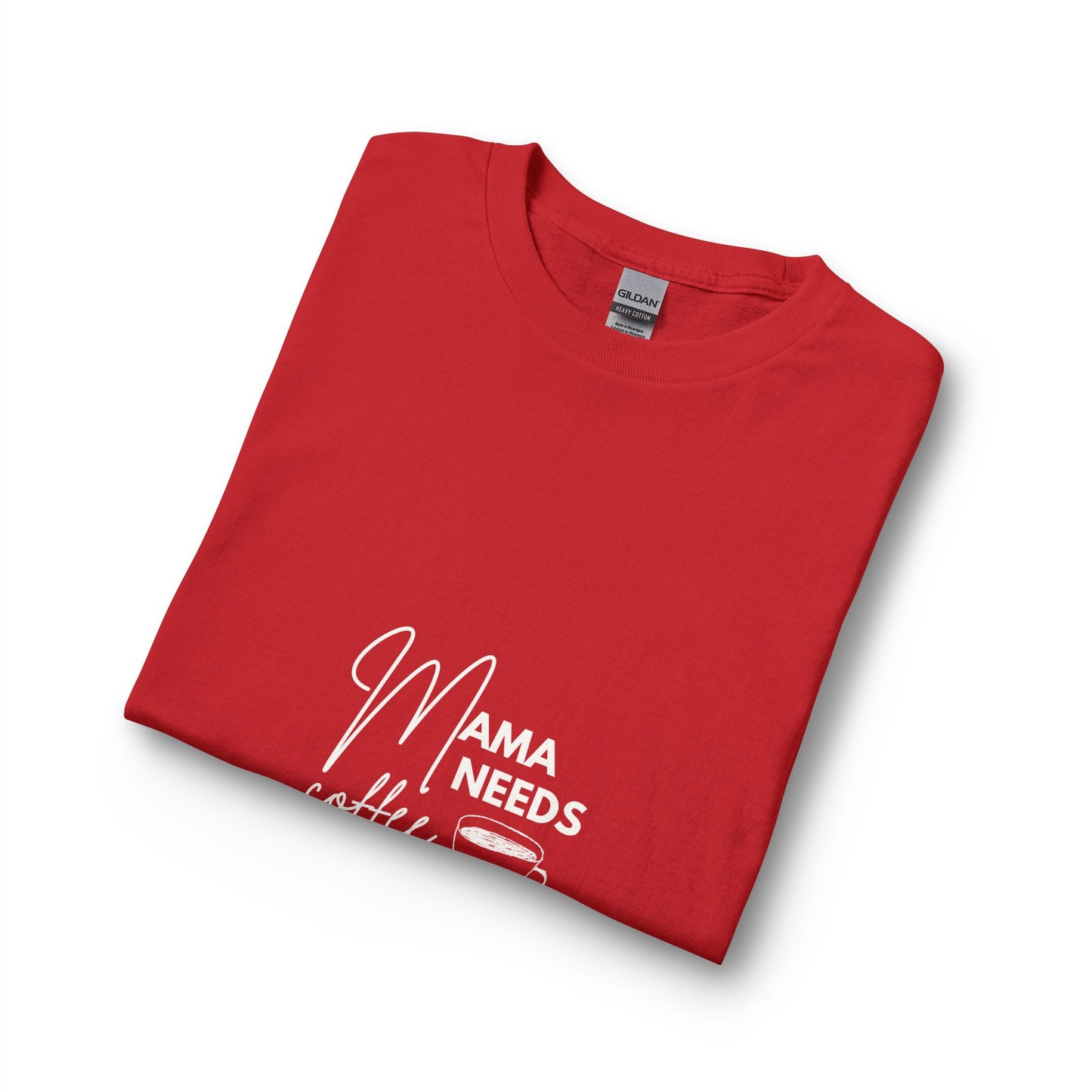 Mama Needs Coffee Long Sleeve Tee — Mom Coffee Shirt