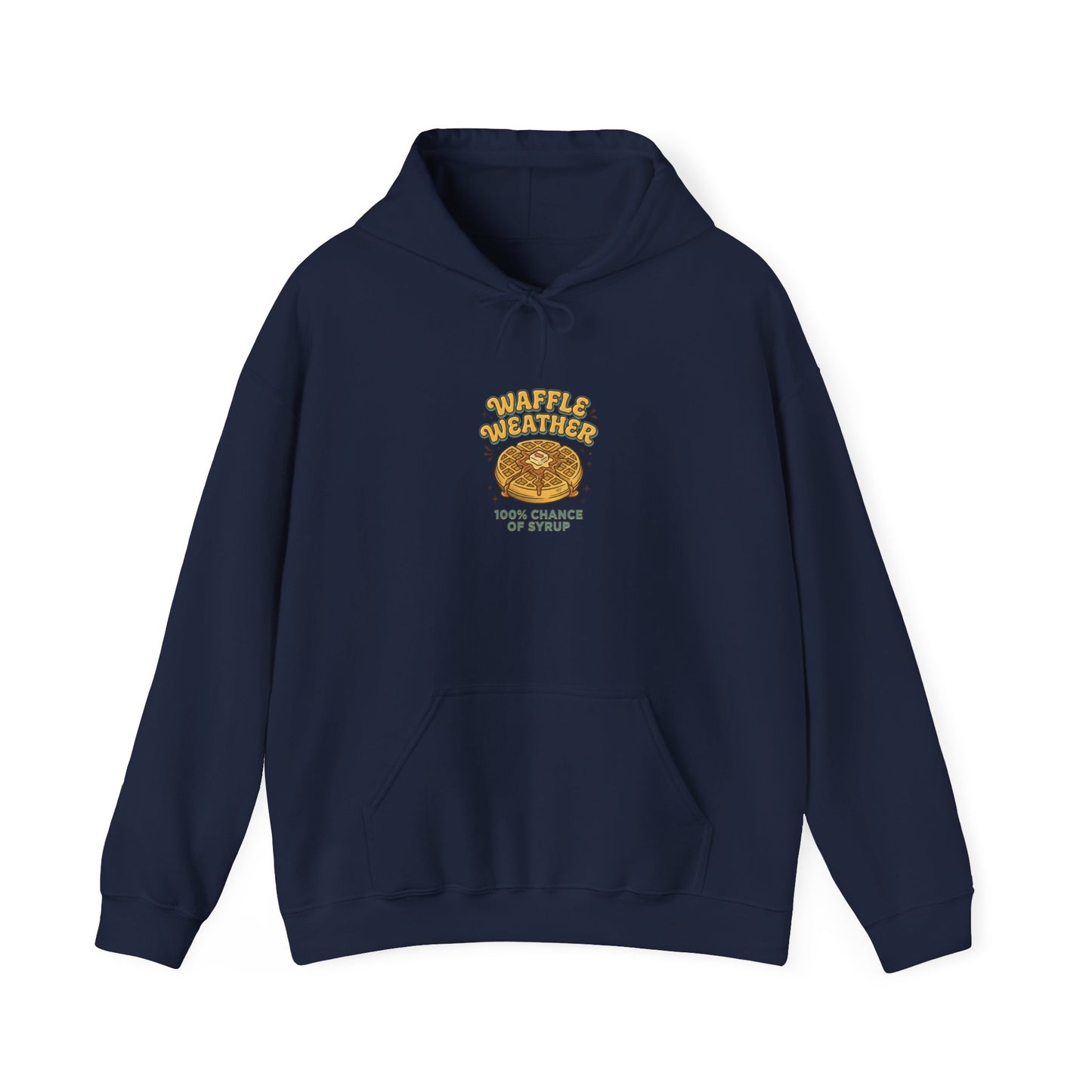 Waffle Breakfast Hoodie | Vintage Food Graphics, Retro Diner Style