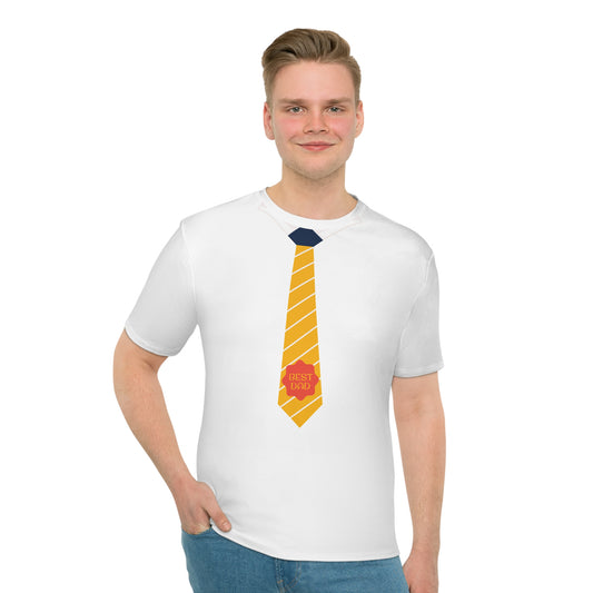 Funny Father's Day T-Shirt, Loose Fit Graphic Tee, Gift for Dad, Casual Summer Shirt, Tie Design Shirt
