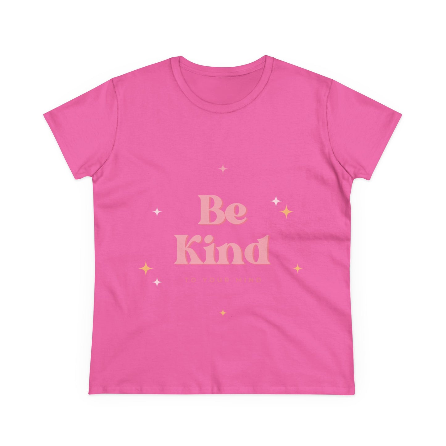 Be Kind Tee — Women's Positive Message Graphic T-Shirt